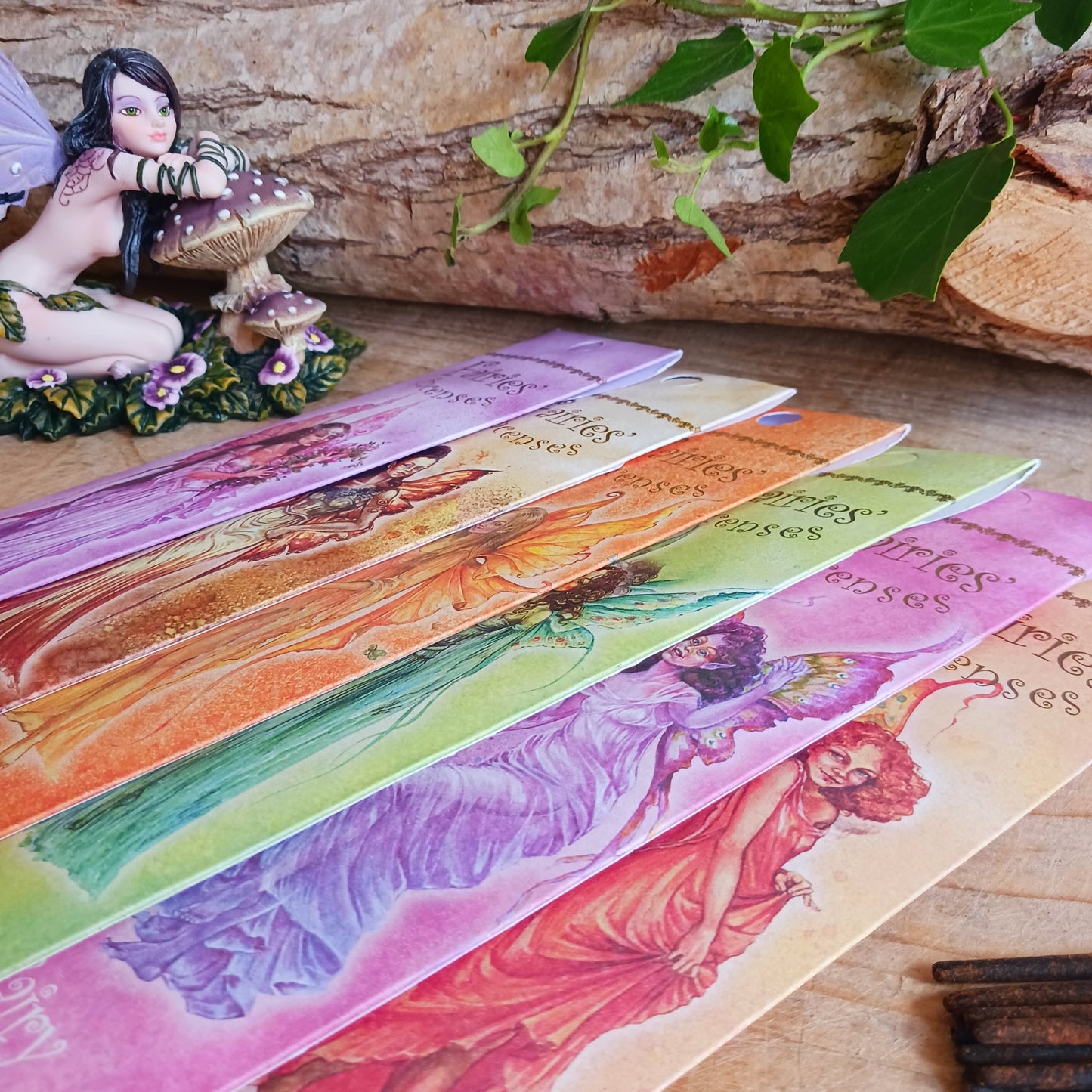 Invite clarity, intuition, and spiritual awareness into your space with the Fairy of Awareness Incense. Hand-rolled using traditional incense-making techniques preserved for over 400 years, this premium incense is crafted from the purest natural ingredients and essential oils to create a beautifully balanced aroma.