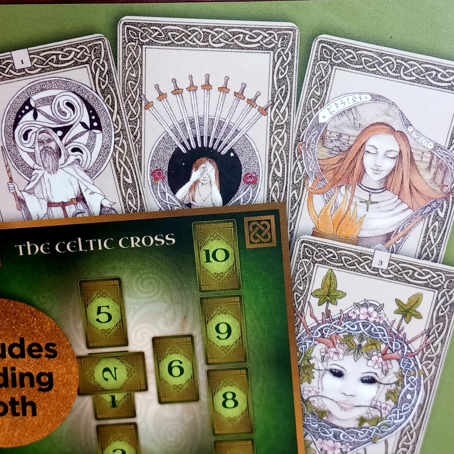 Step into a new age of tarot reading with the Celtic Spirit Tarot, a powerful 92-card deck inspired by the traditional Rider-Waite Tarot system and enriched with ancient Celtic wisdom.