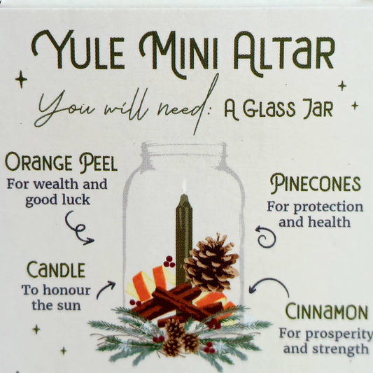 Celebrate the magic of the winter season with this pack of 12 Winter Ritual Candles, beautifully scented with a rich Cedar & Pine fragrance. Inspired by the ancient pagan festival of Yule and the Winter Solstice, these candles are perfect for creating a sacred atmosphere during seasonal rituals, meditation, intention setting, and spiritual practices.
