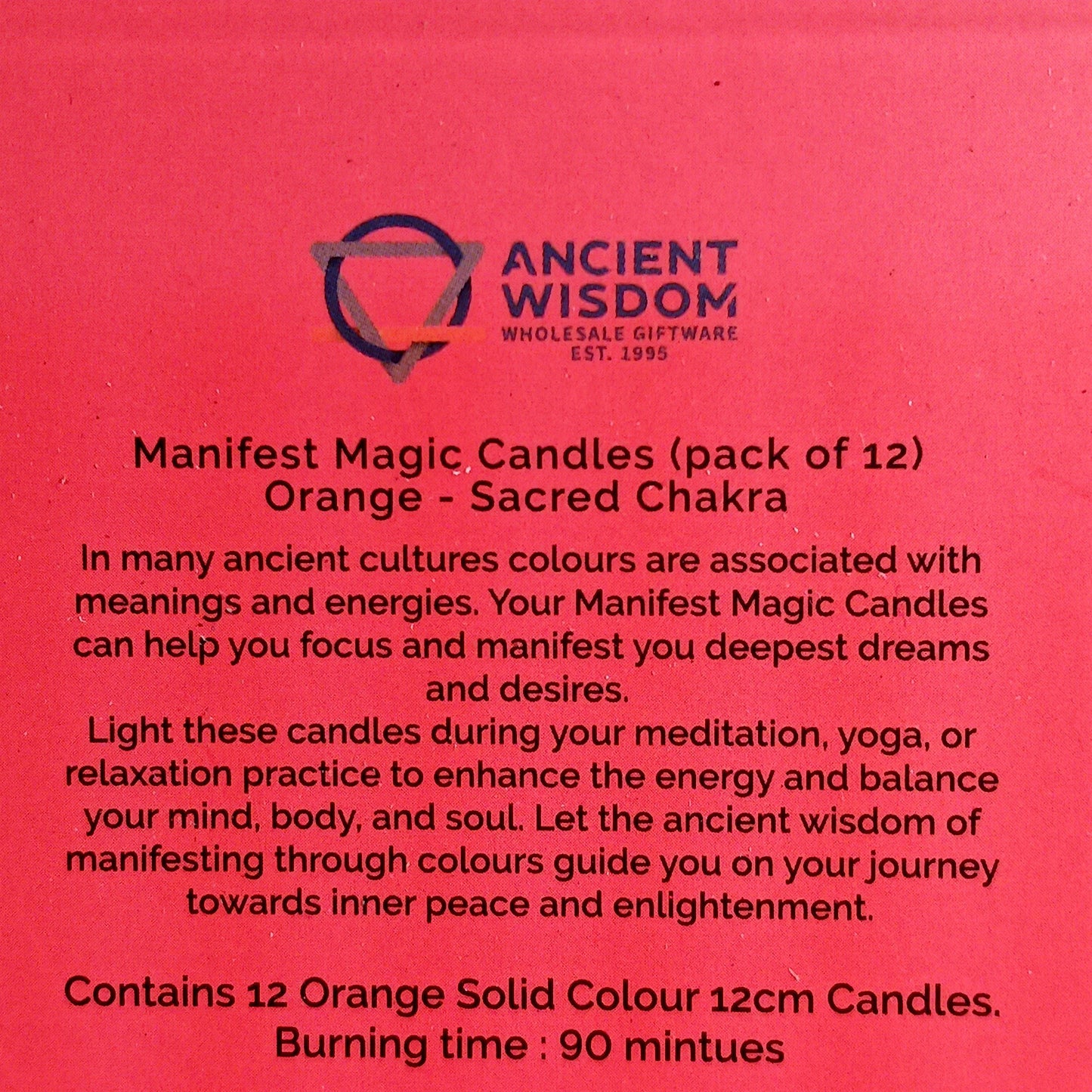 Ignite your desires and elevate your spiritual journey with the Sacred Chakra Manifest Magic Candle. Handcrafted with intention, this exquisite candle channels grounding energy to anchor you in the physical realm. Ideal for meditation, manifestation, or sacred rituals, its soothing flame fosters stability, security, and inner strength.