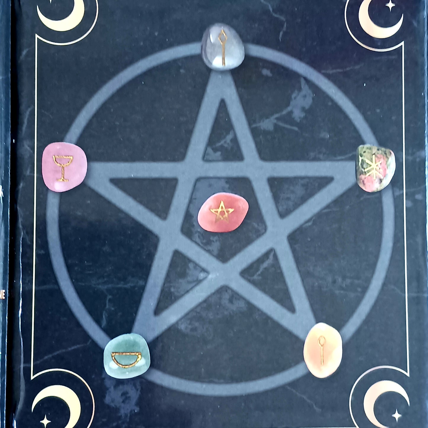 Unlock your inner magic with the Witches Guide to Crystals Gift Set, a beautifully curated kit for crystal divination and manifestation. This enchanting set includes six unique tumble stones—each with its own mystical meaning and purpose—alongside a casting chart to guide your spiritual practice.