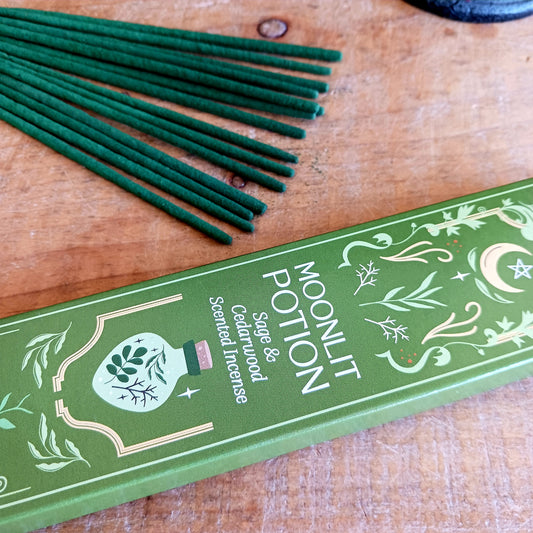 Transform your space with this beautifully curated Mystical Incense Gift Set featuring four enchanting, nature-inspired fragrances designed to elevate rituals, meditation, relaxation, and everyday ambiance. Each incense blend captures earthy botanical notes that create a calming and magical atmosphere in any room.