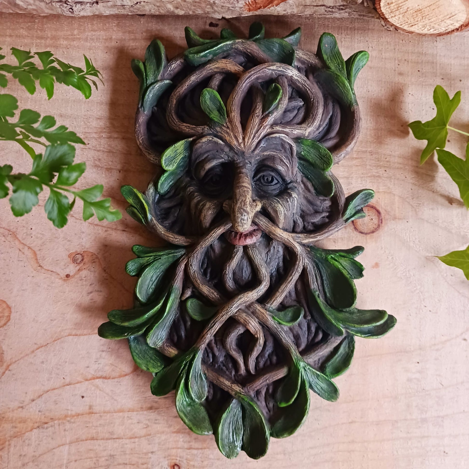 Tawnya Wall Mounted Tree Spirit 28.8cm