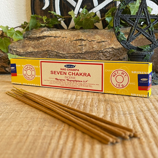 Satya Seven Chakra Incense