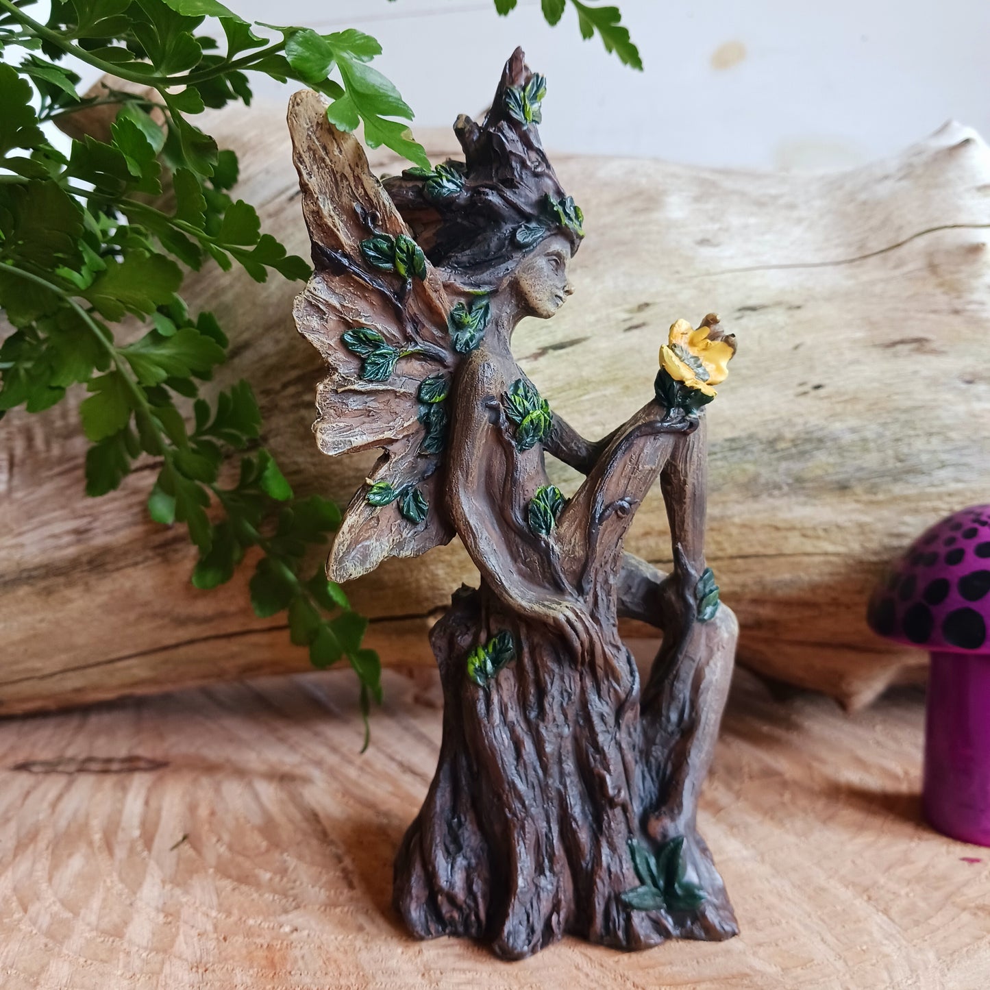 Woodland Beauty Tree Fairy Figurines (set of 2) 15.5cm