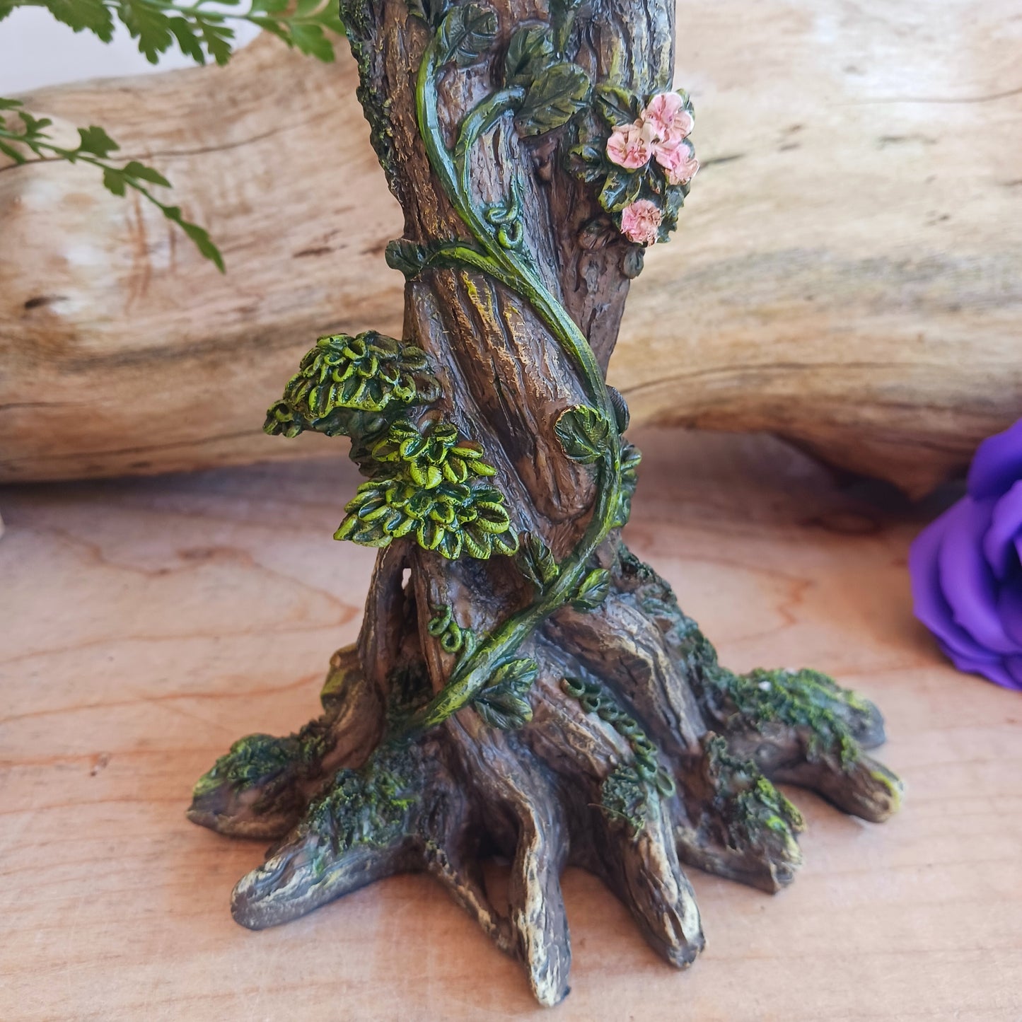 Mother Nature Female Tree Spirit  Woodland Figurine Ornament