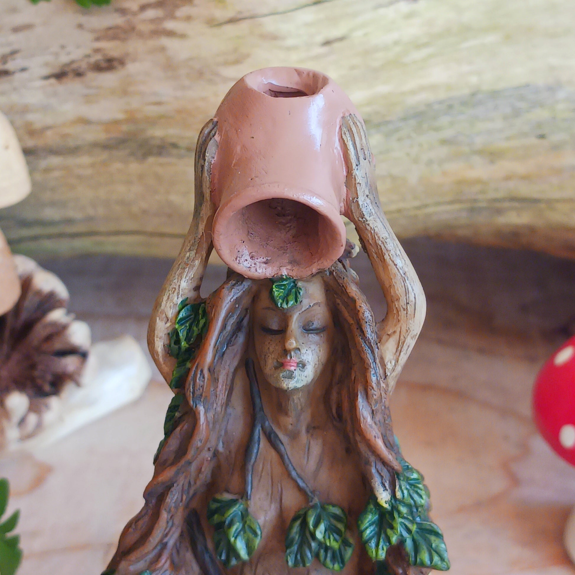 Forest Maiden Tree Backflow Incense Burner