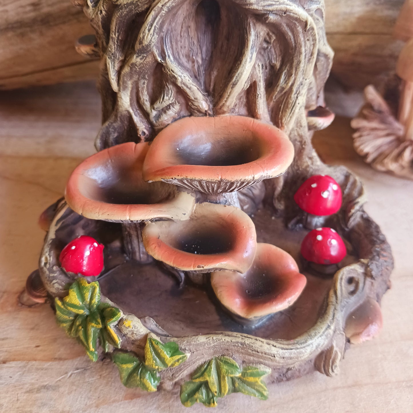 The Wisest Dryad Tree Spirit Green Man Backflow Incense Burner