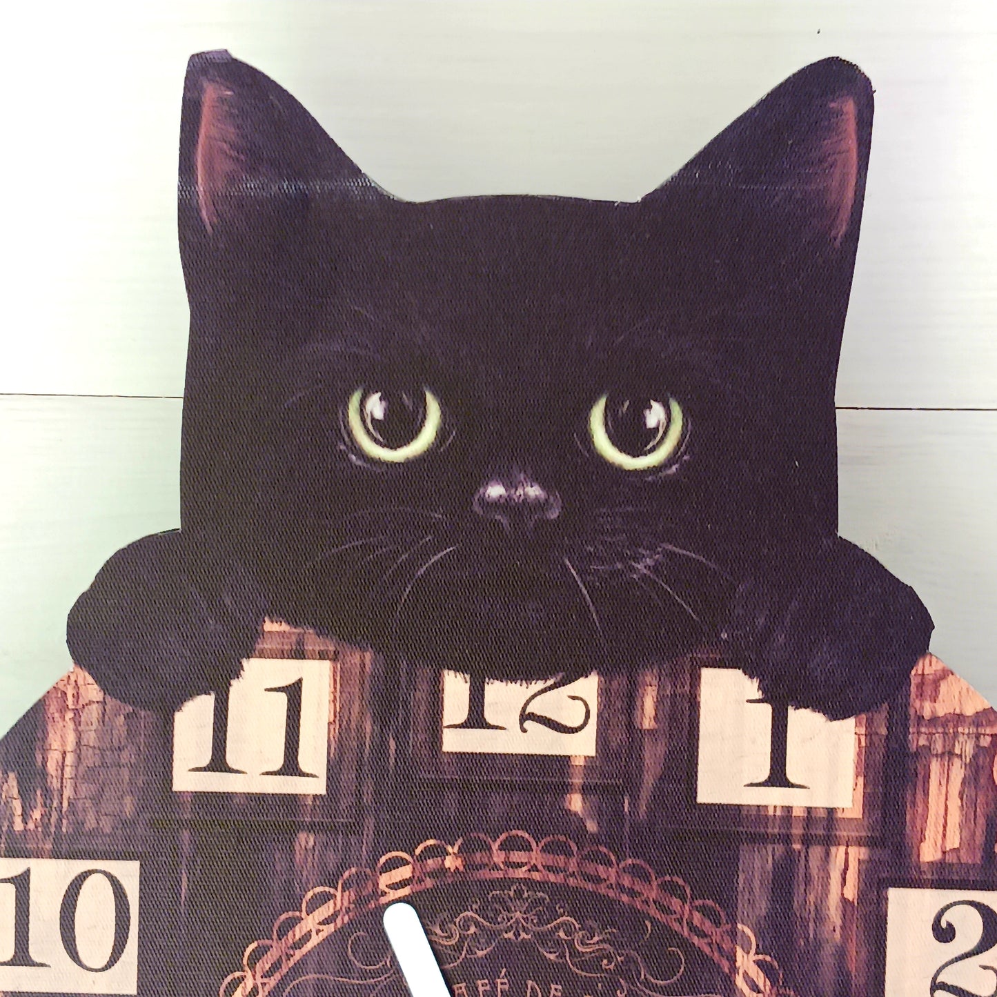 Kitten Tickin' Cat Pendulum Clock