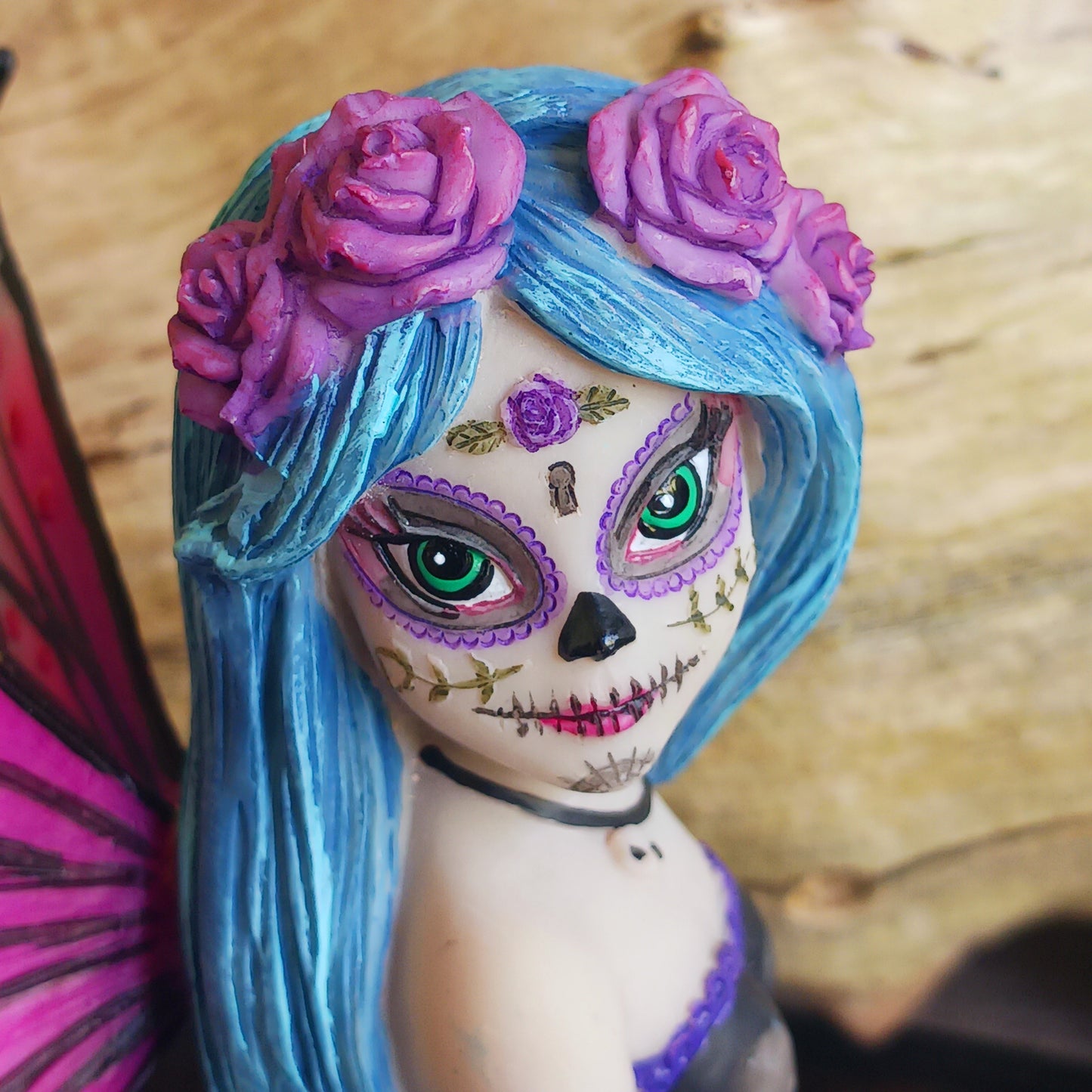 Azula Figurine Sugar Skull Fairy Ornament