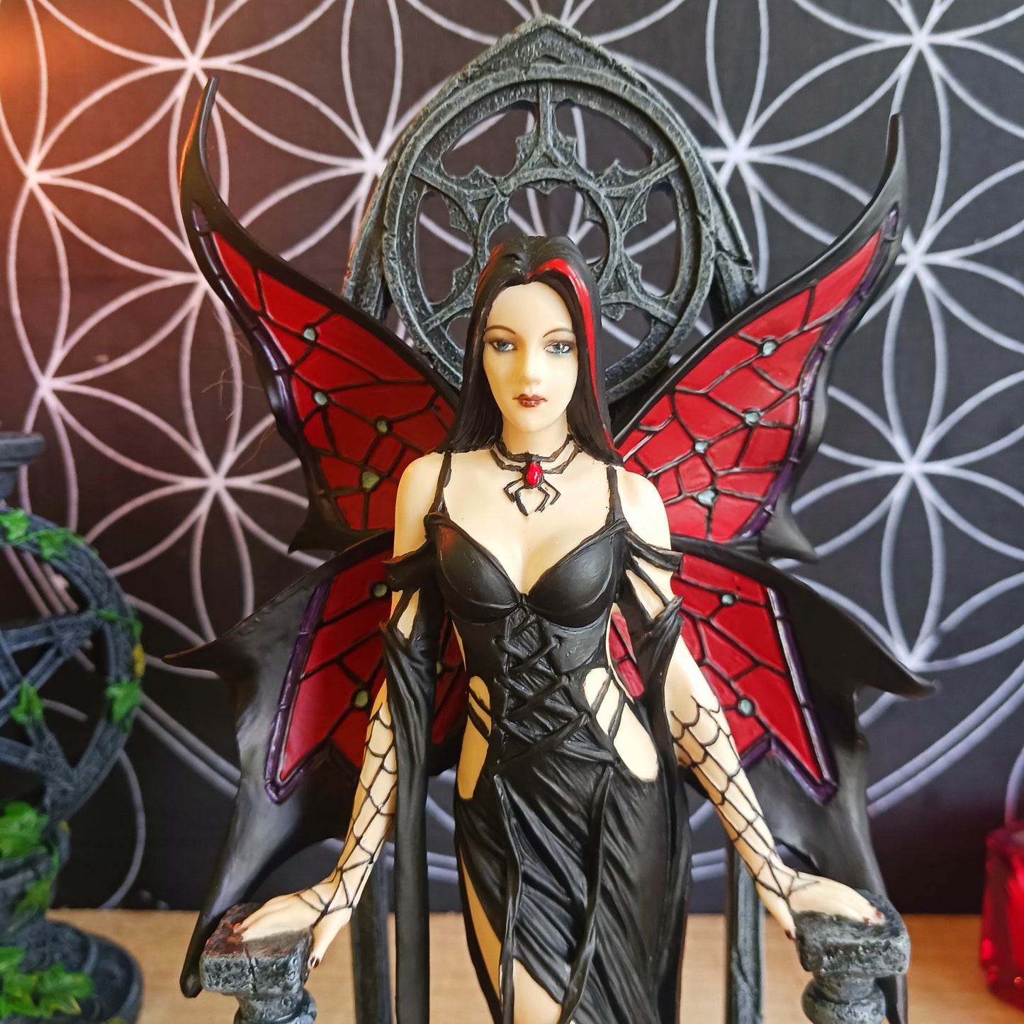 Aracnafaria Figurine Fairy Spider Ornament | Anne Stokes