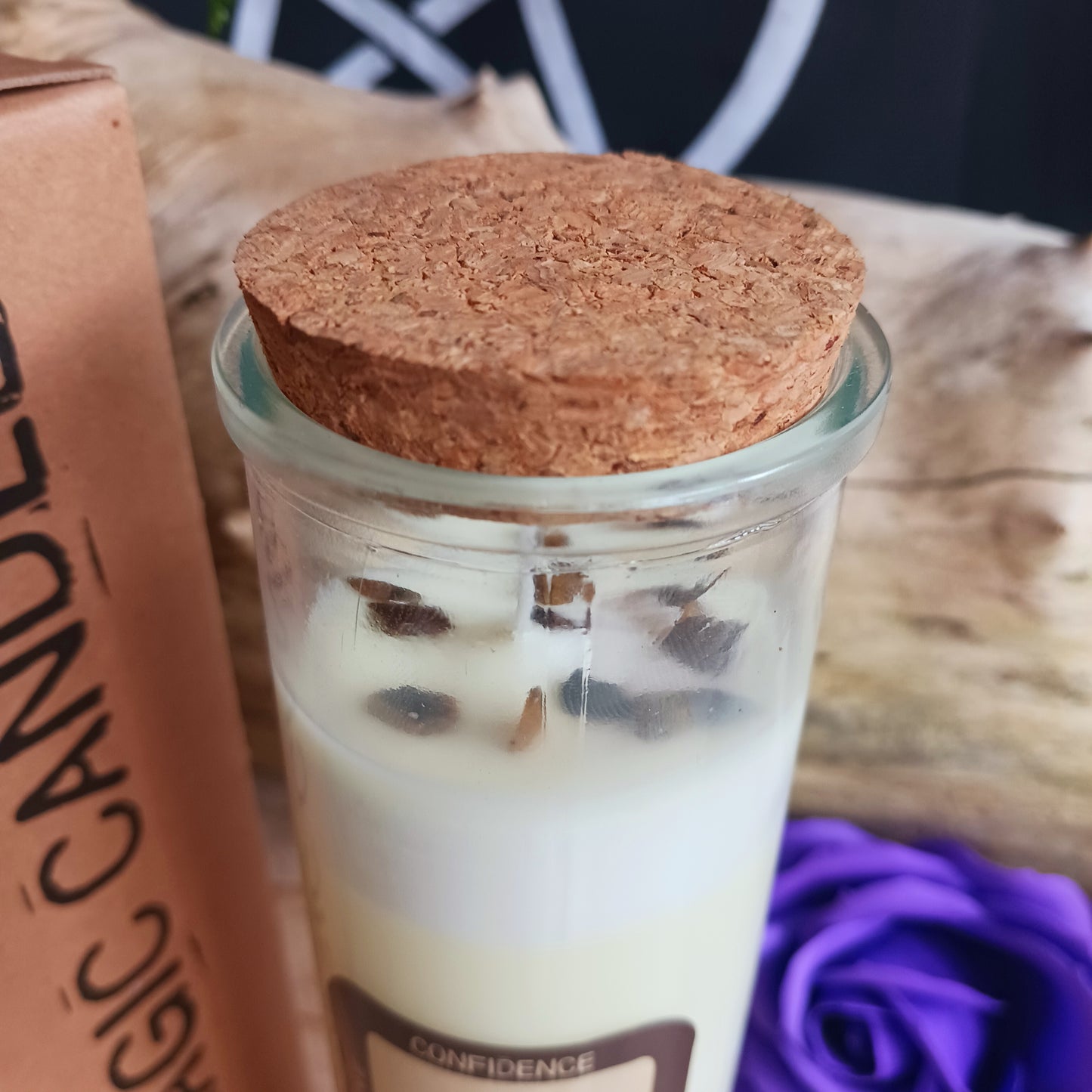 Magic Spell Candle | Confidence - Cinnamon & Orange