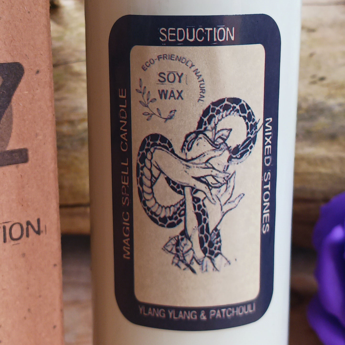 Magic Spell Candle | Seduction-Ylang Ylang & Patchouli