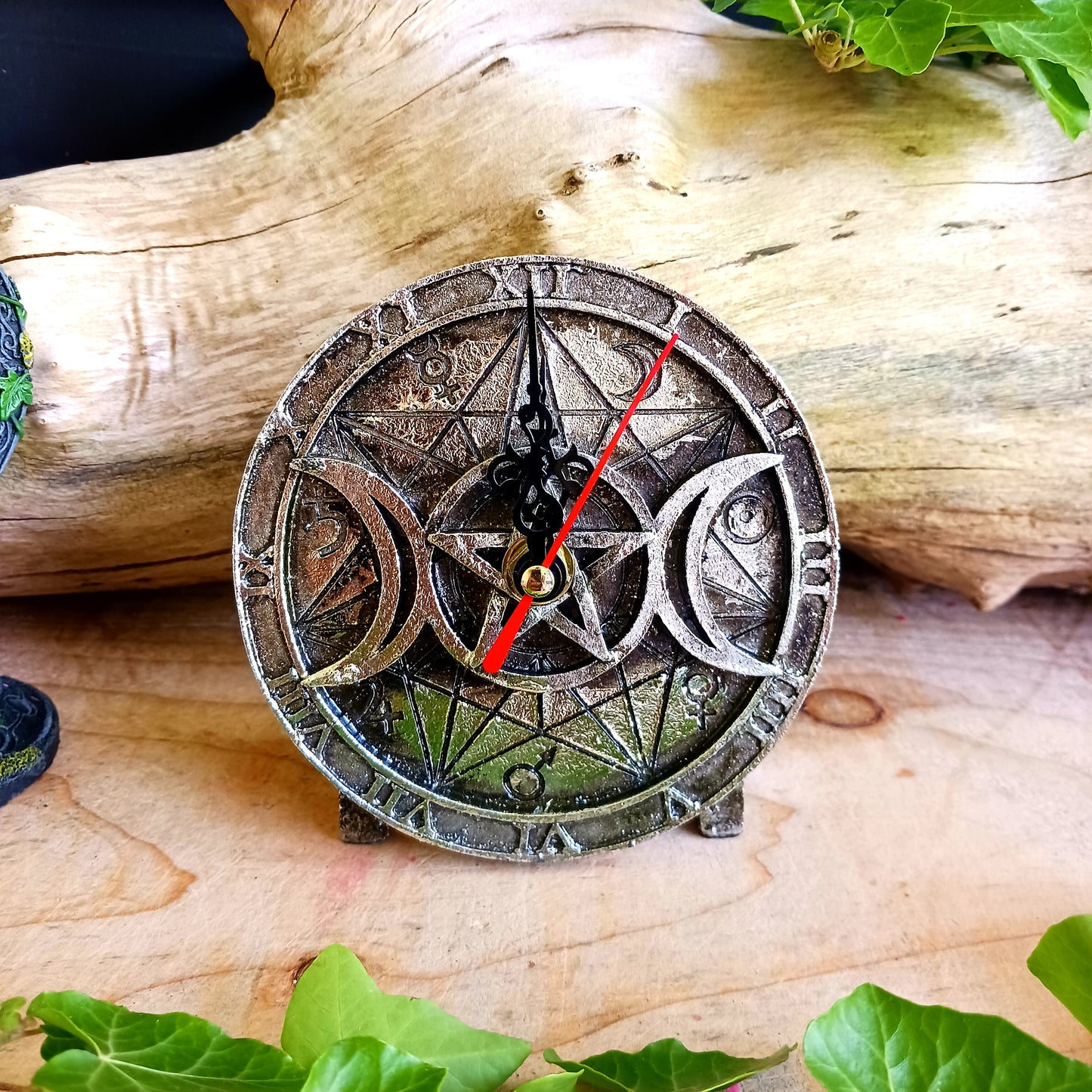 Alchemy Wiccan Desk Clock