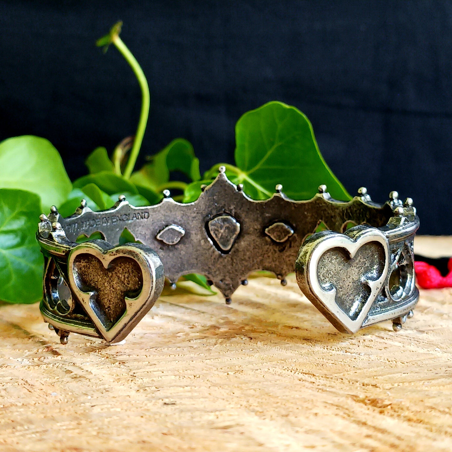 Elizabethan Pewter Bangle