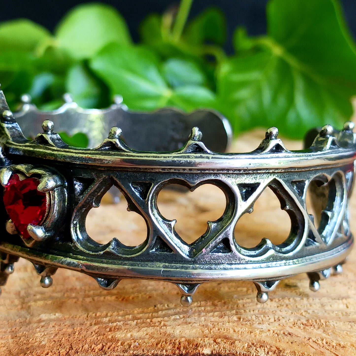 Elizabethan Pewter Bangle