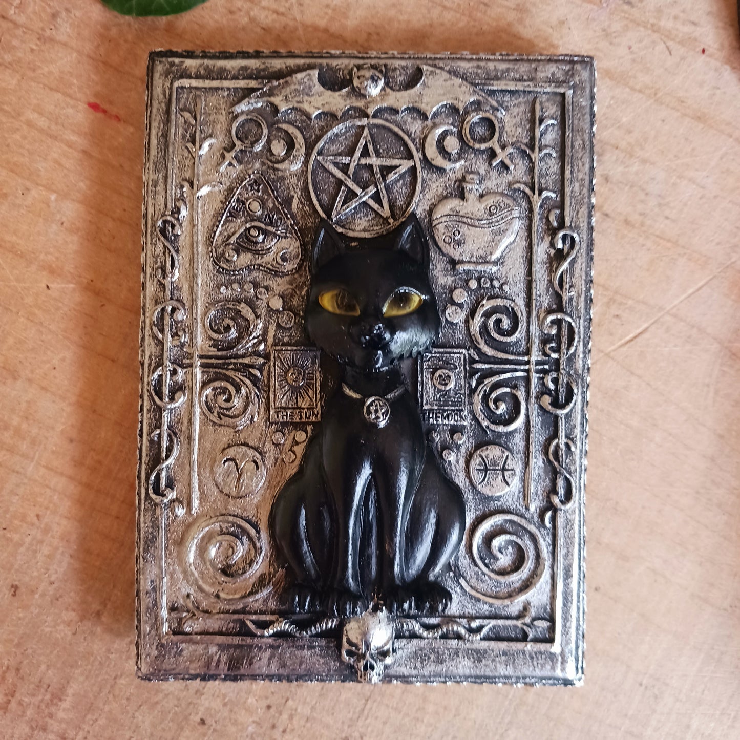 Gothic Black Cat | Tarot & Trinket box