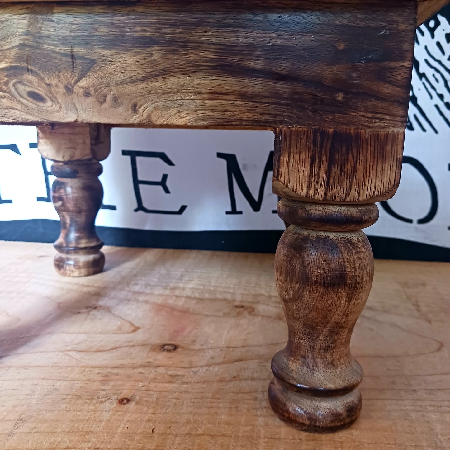 Triple Moon Altar Table with Border