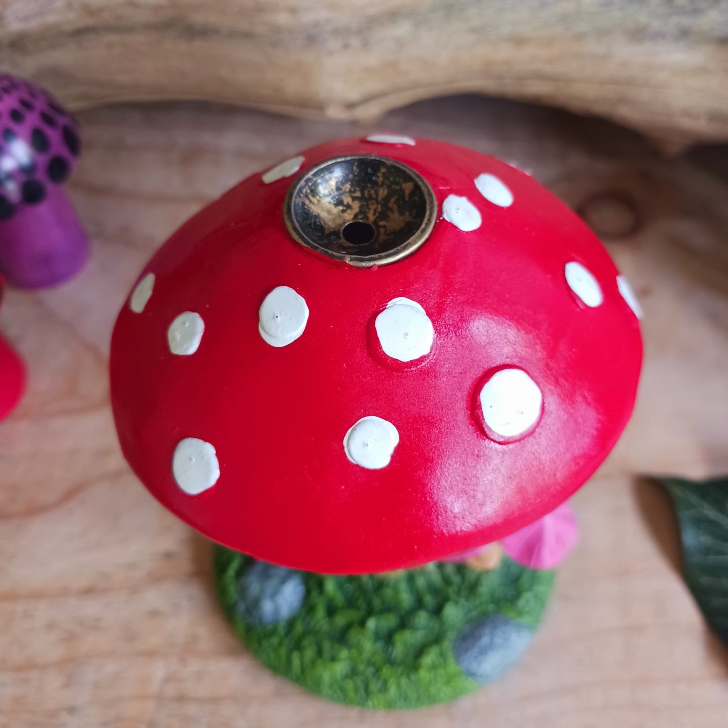 Mushroom Backflow Incense Burner