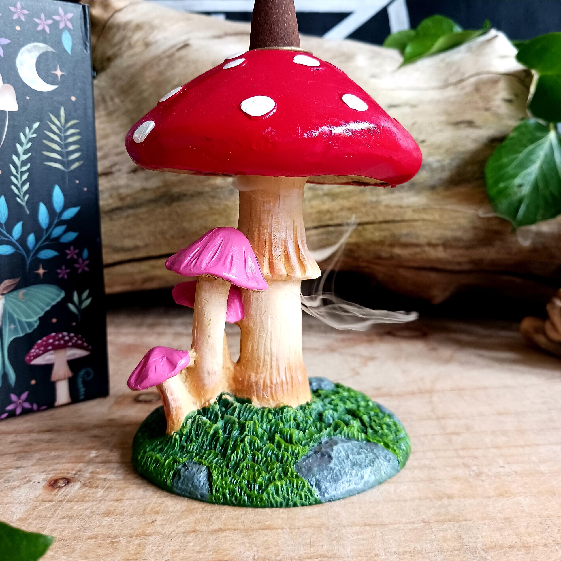 Mushroom Backflow Incense Burner