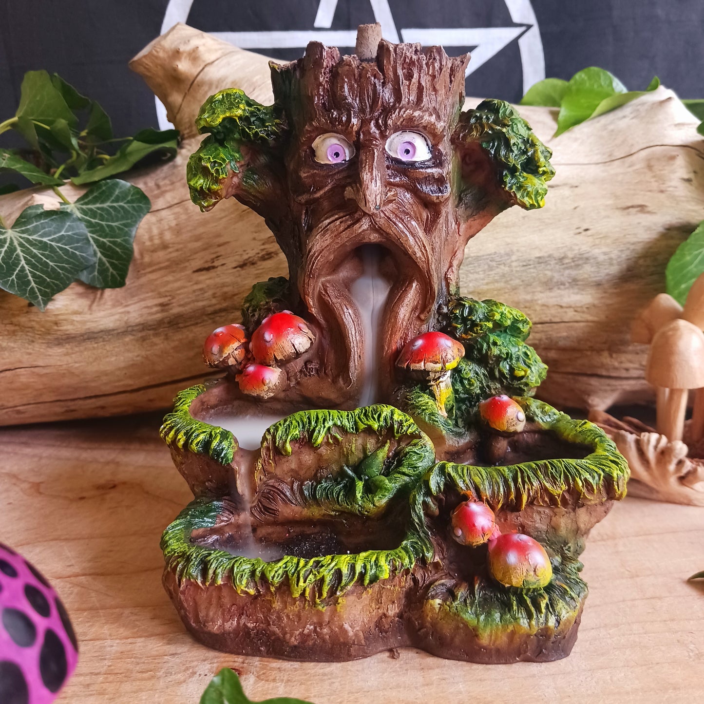 Tree Man Backflow Incense Burner