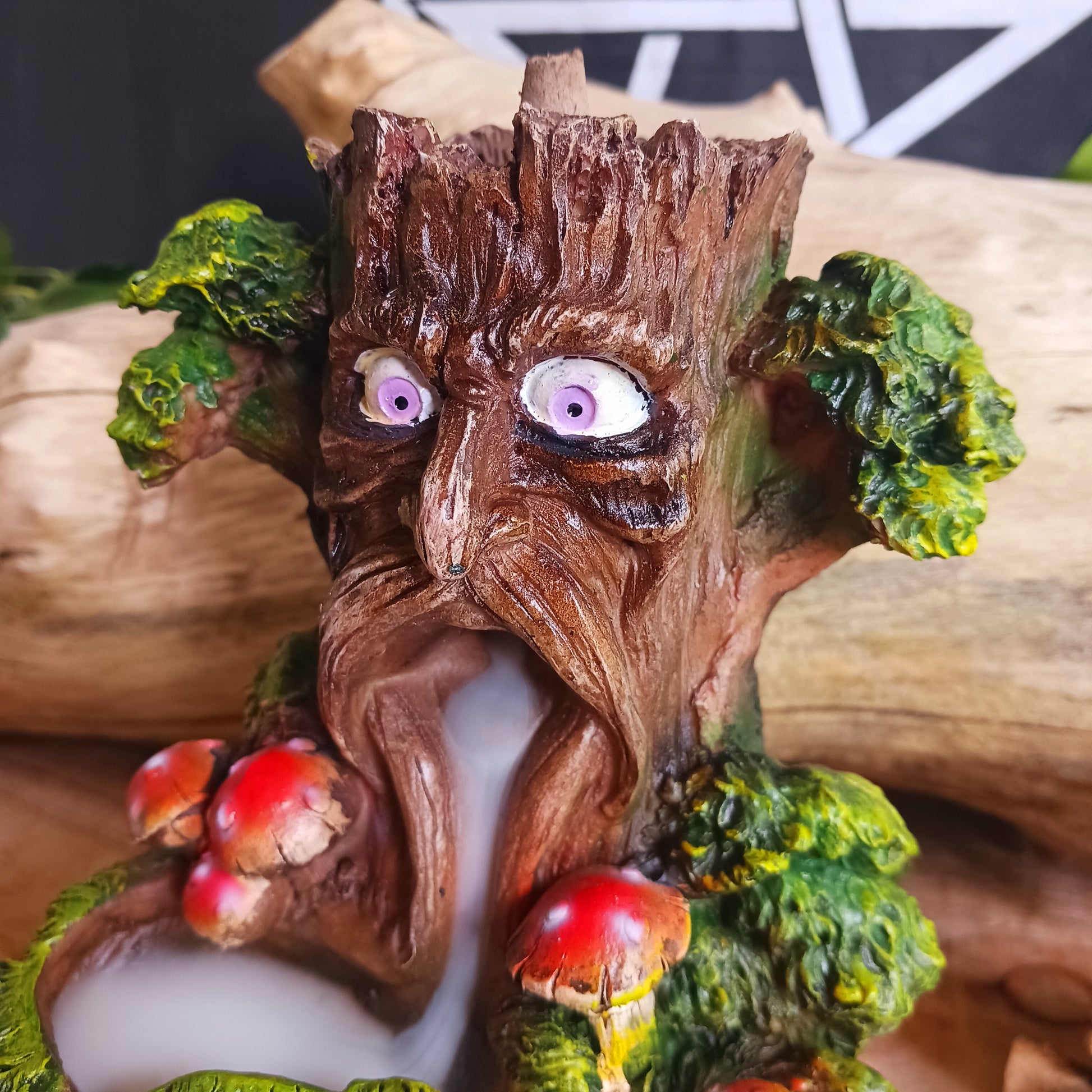 Tree Man Backflow Incense Burner