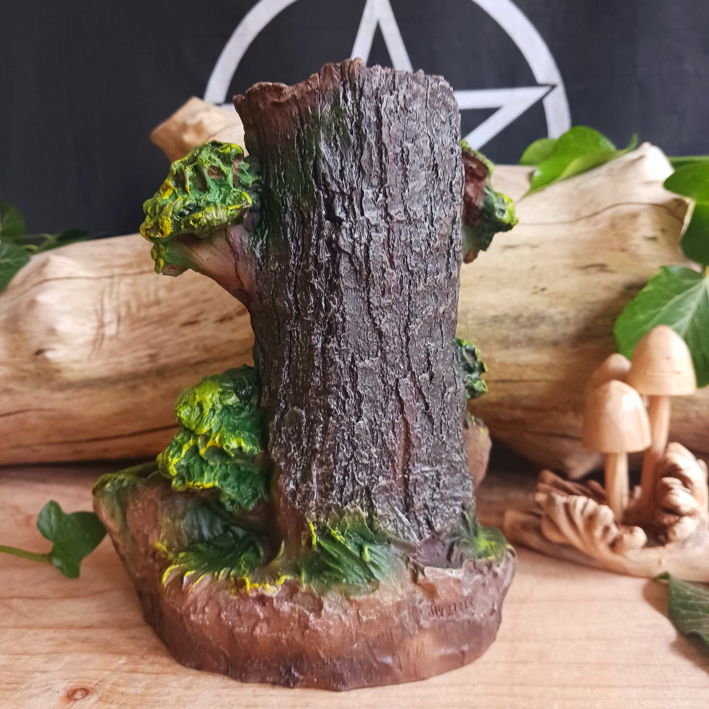 Tree Man Backflow Incense Burner