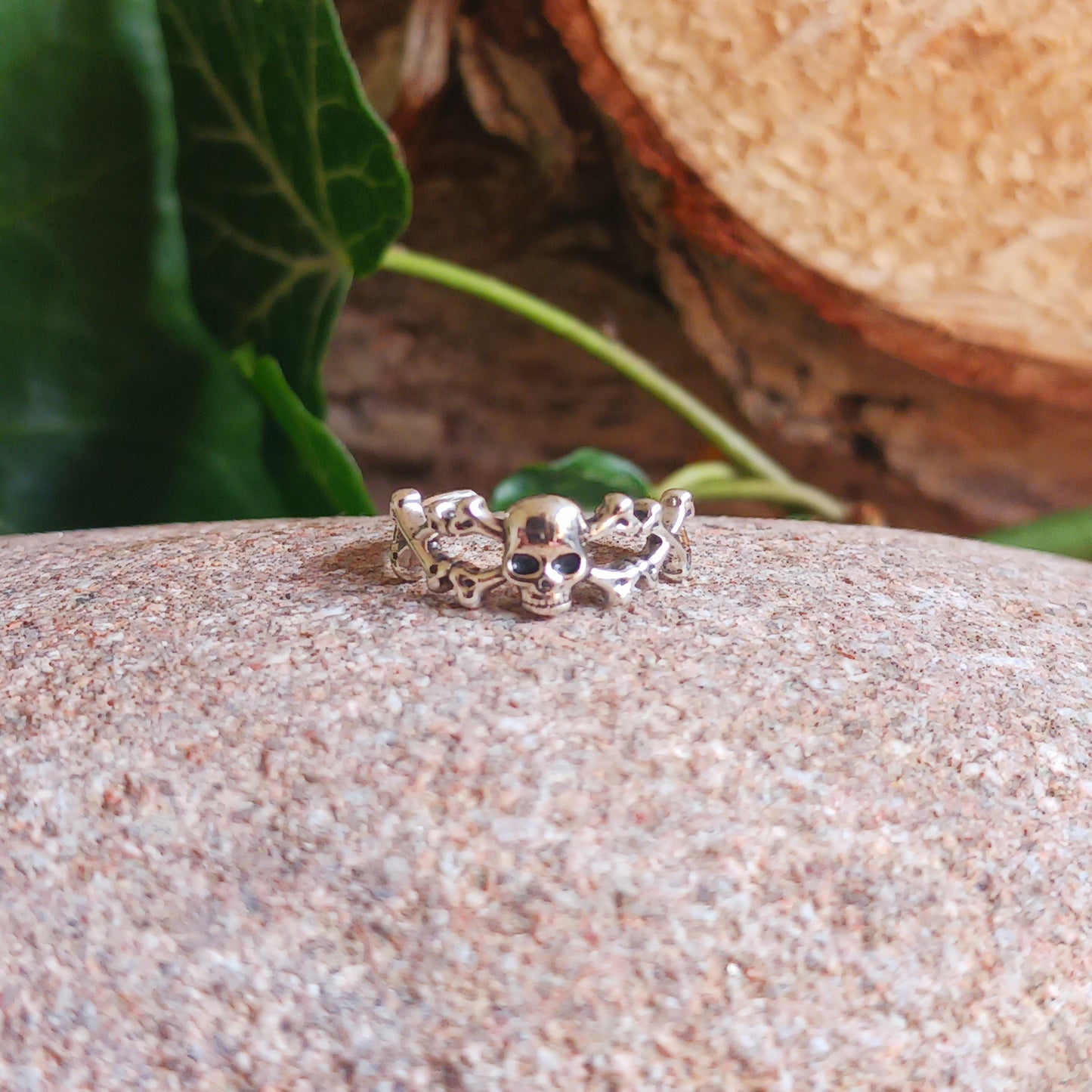 Skull & Crossbones Ear Cuff | 925 Sterling Silver