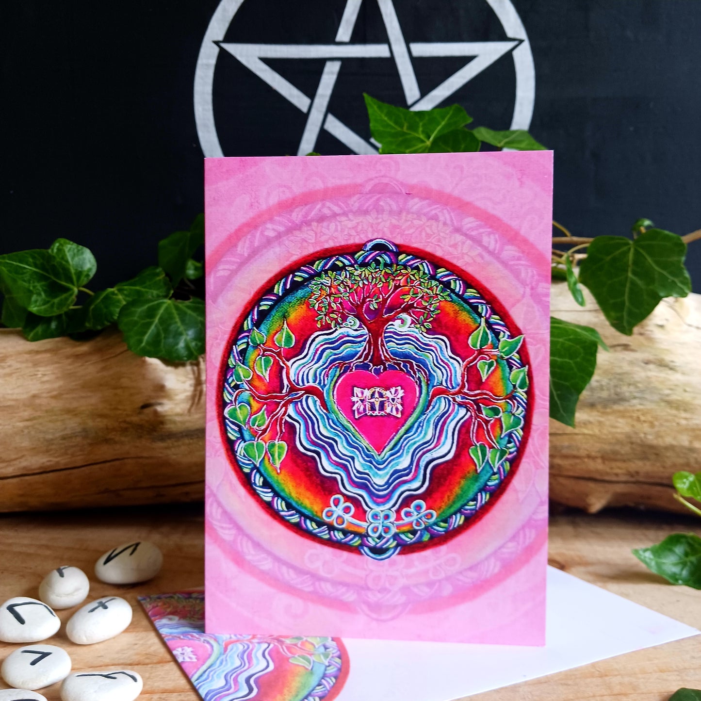 Window to the Heart | Magical Mandala Greetings Card