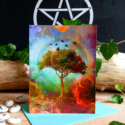 Tree of Life Greetings Card