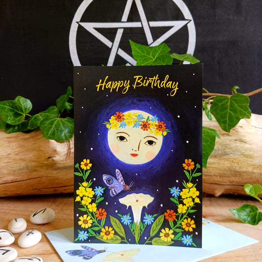 Light Love Spirit Greetings Card | Birthday