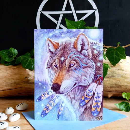 Mystic Spirit Greetings Card | Friendship & Encouragement