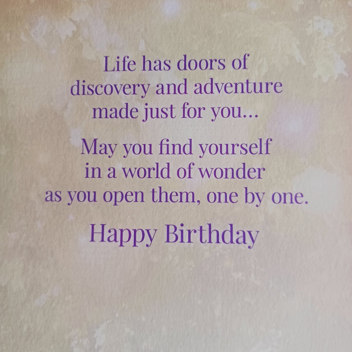 Inspirational Adventure Greetings Card | Birthday