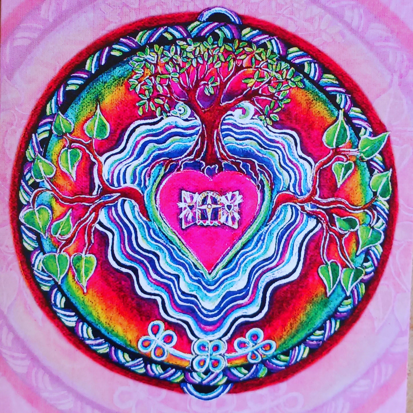 Window to the Heart | Magical Mandala Greetings Card