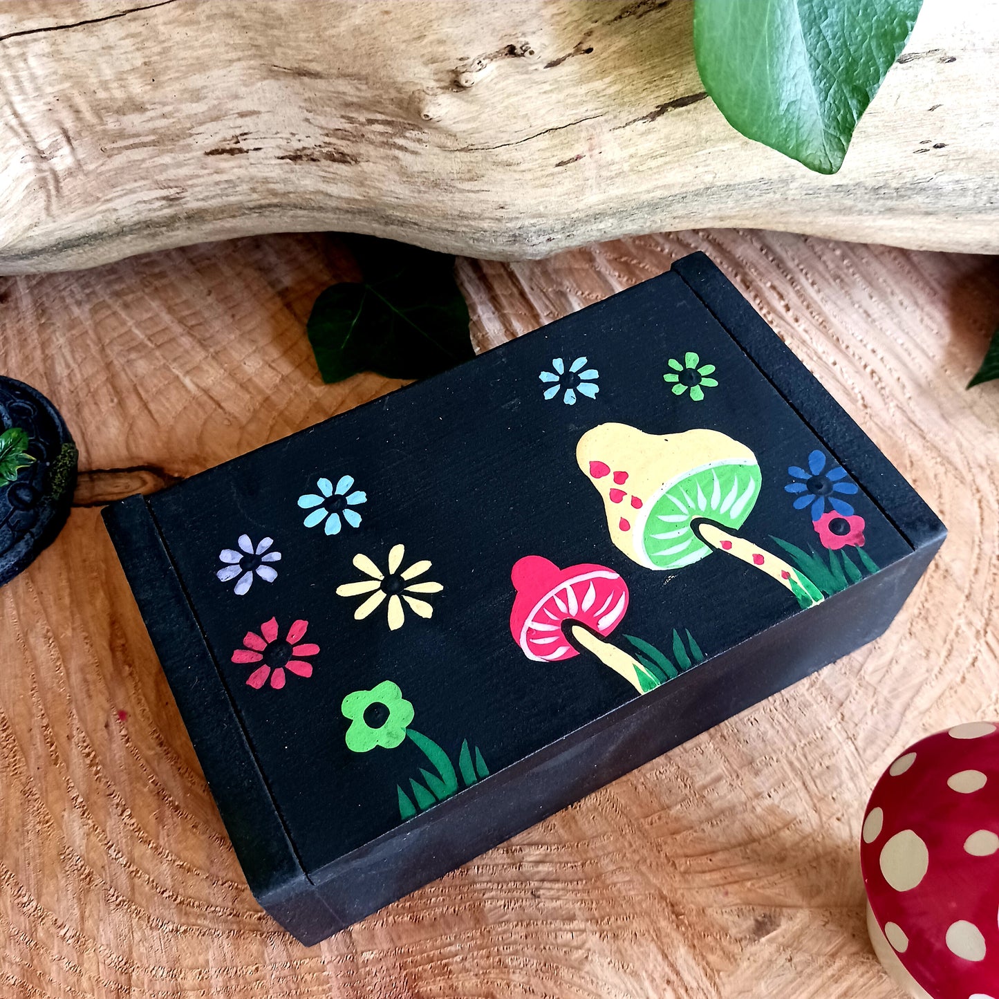 Dark Mushroom Trinket Box | Jewellery Box