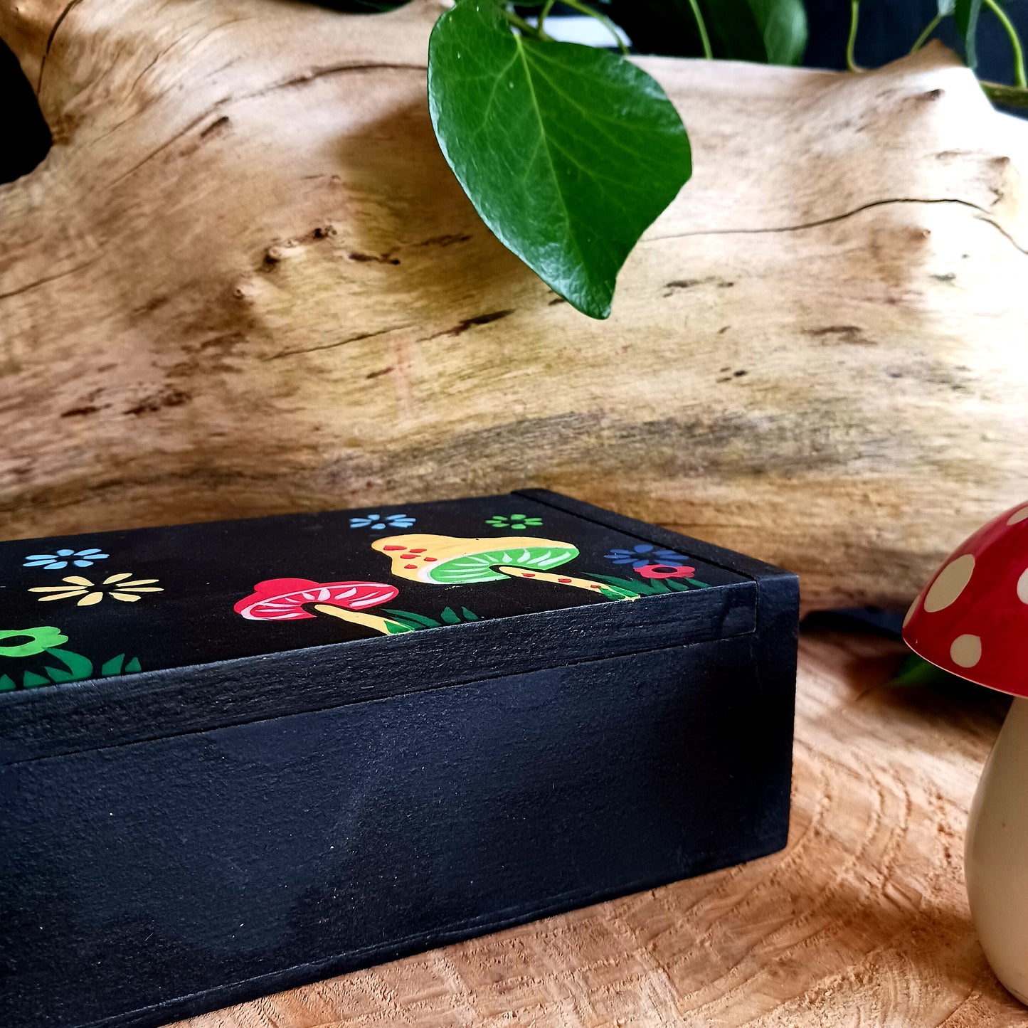 Dark Mushroom Trinket Box | Jewellery Box