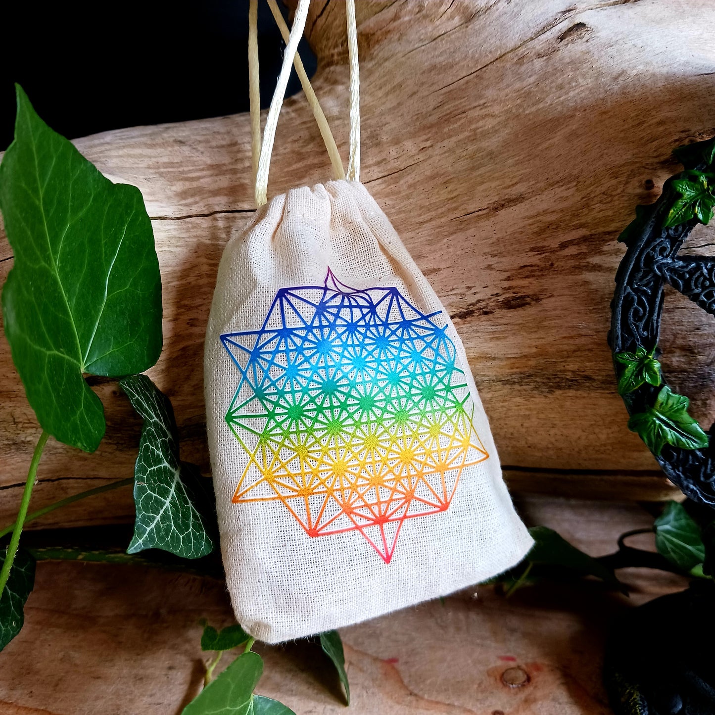 Chakra Sacred Geometry | 7-piece Crystal Set