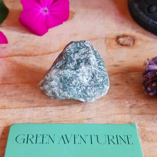 Green Aventurine Healing Rough Crystal