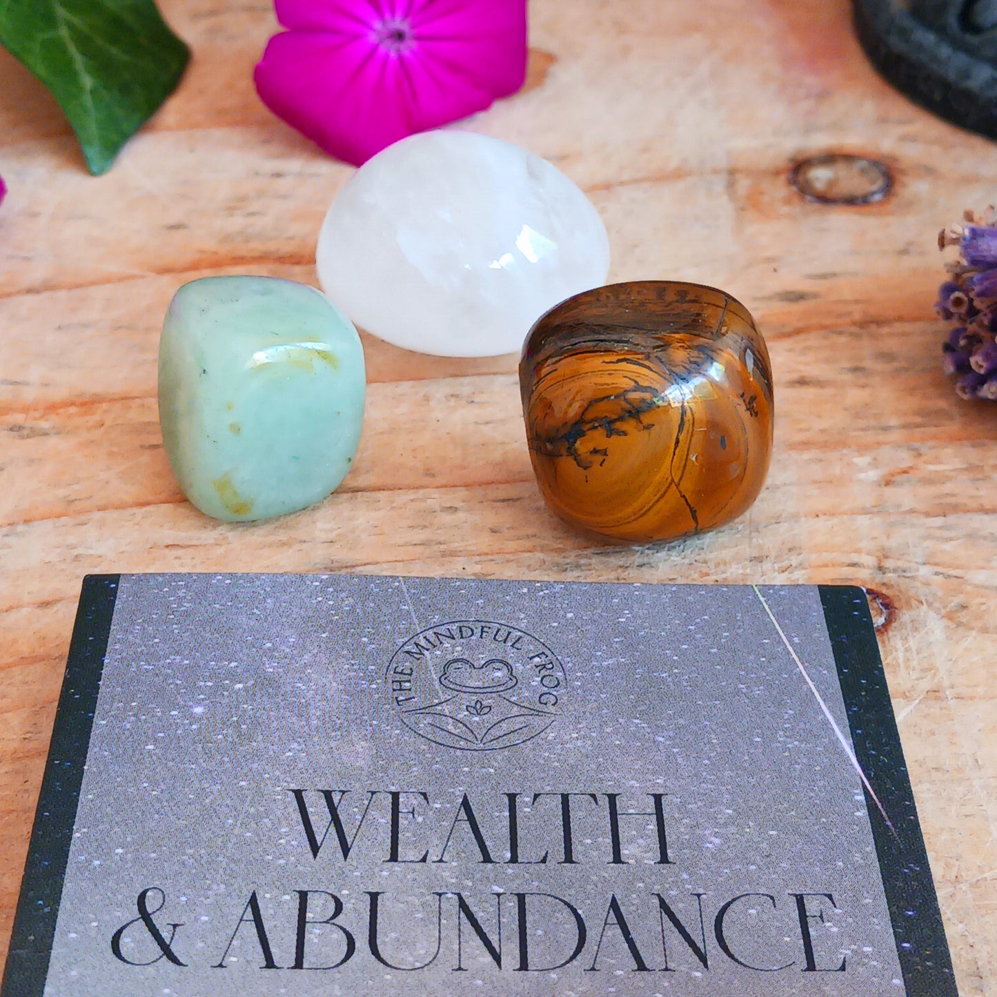 Wealth and Abundance Healing Crystal Set