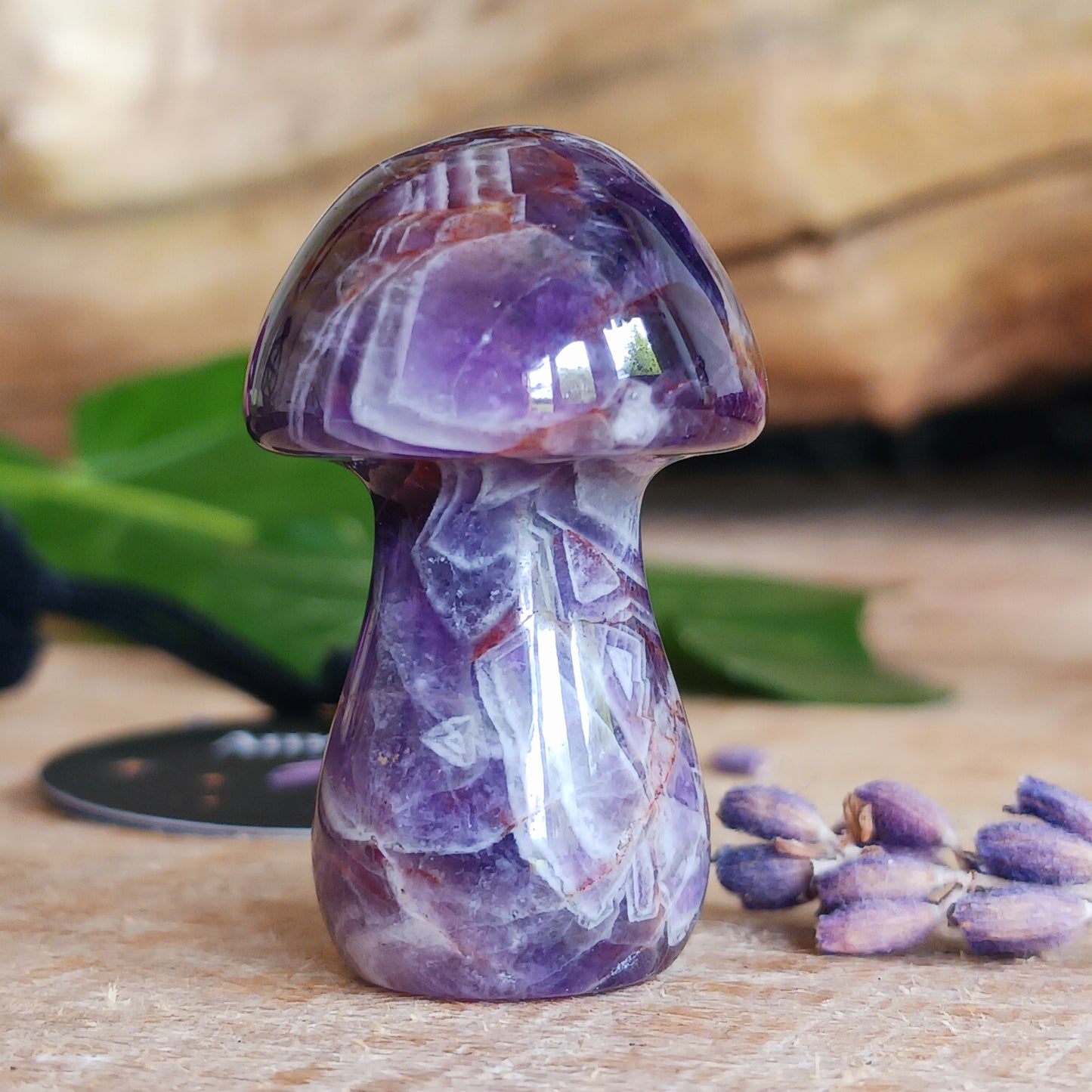 Magical Amethyst Crystal Mushroom