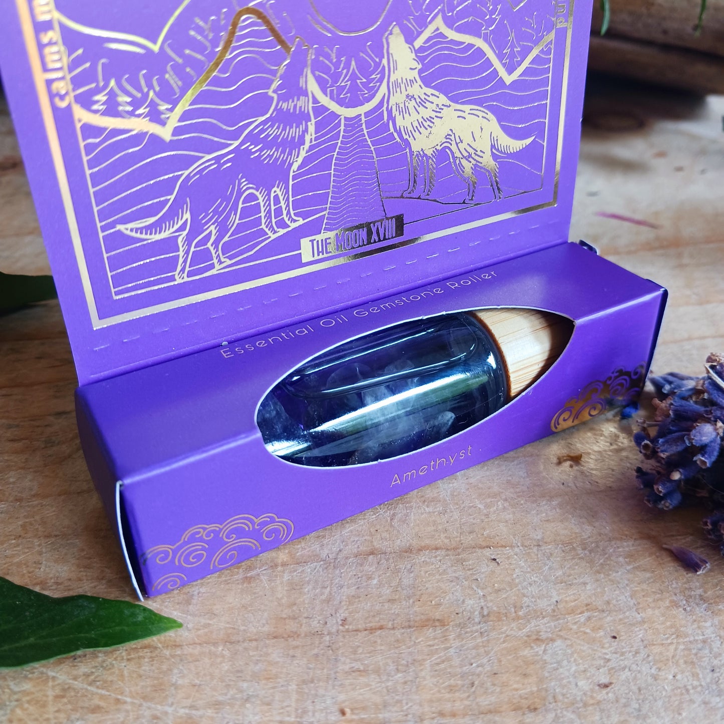 Hop Hare Essential Oil Amethyst Roll On | The Moon