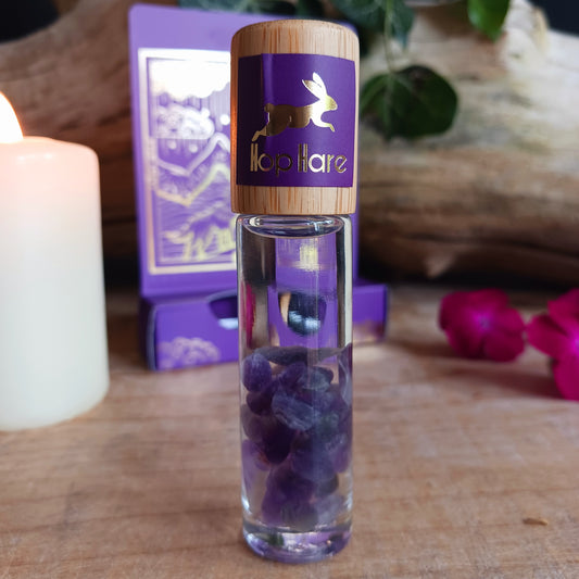 Hop Hare Essential Oil Amethyst Roll On | The Moon