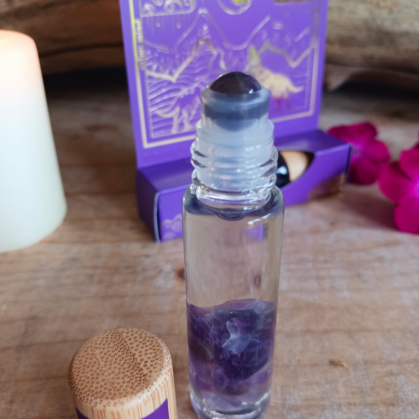 Hop Hare Essential Oil Amethyst Roll On | The Moon