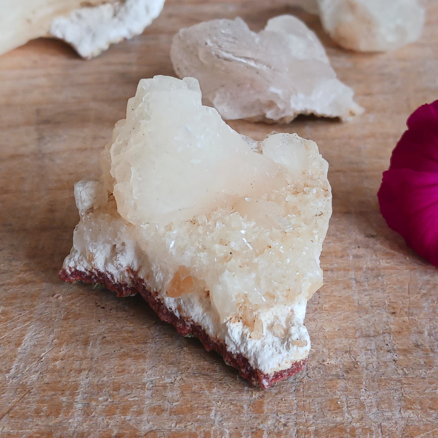 Stilbite Combination with Appophyllite Crystals