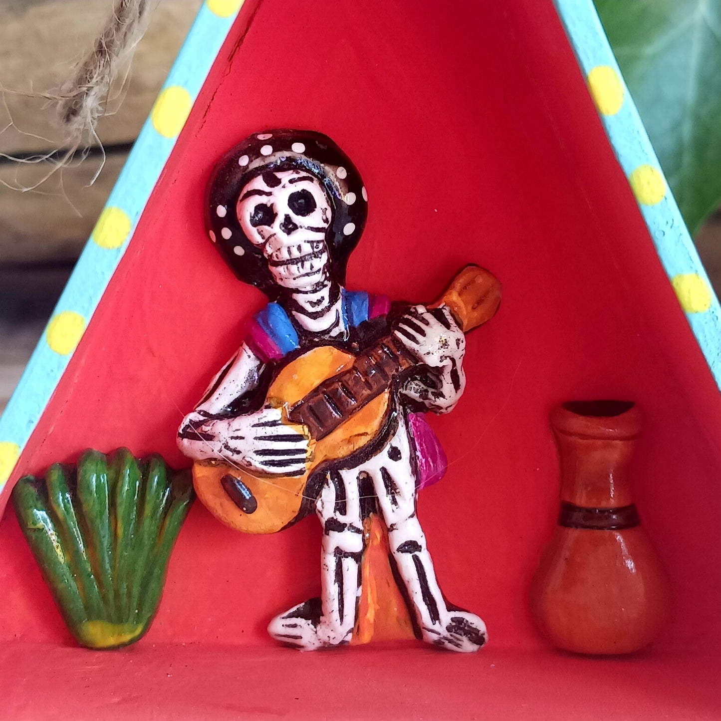 Guitar Player Retablo