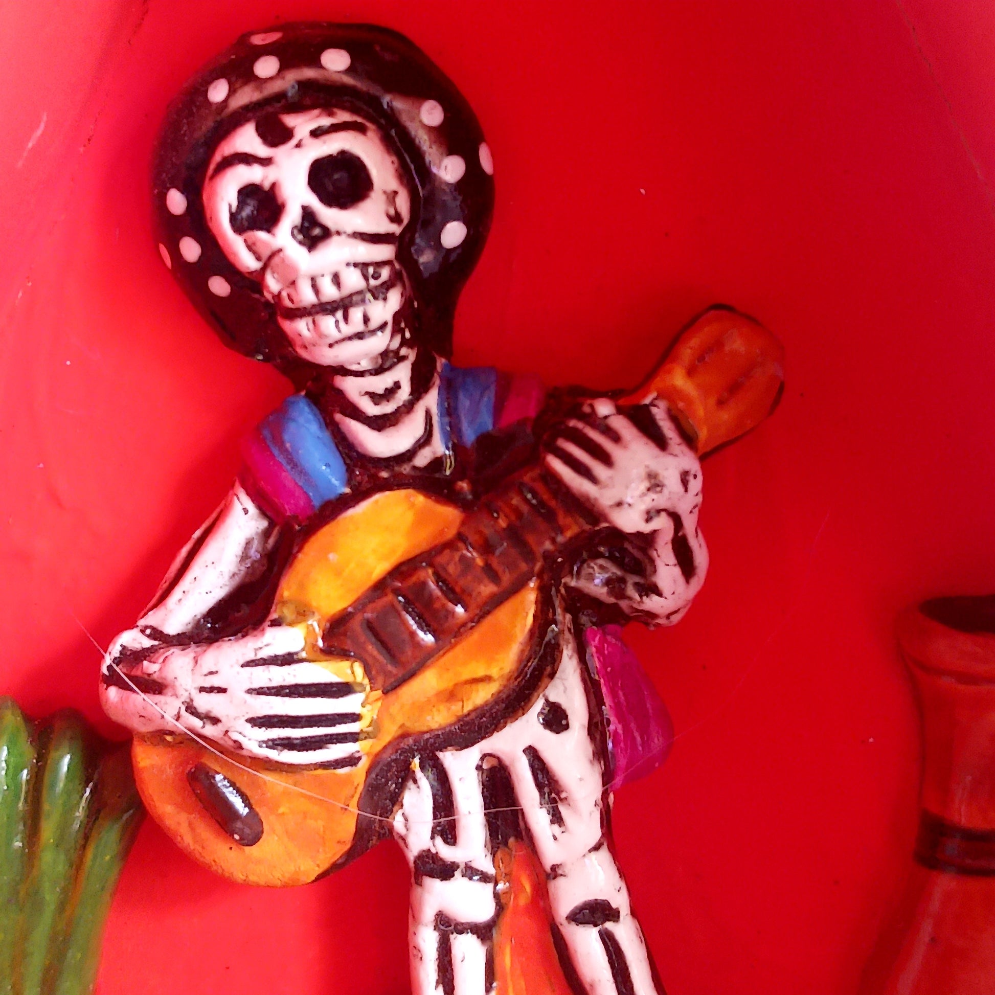 Guitar Player Retablo