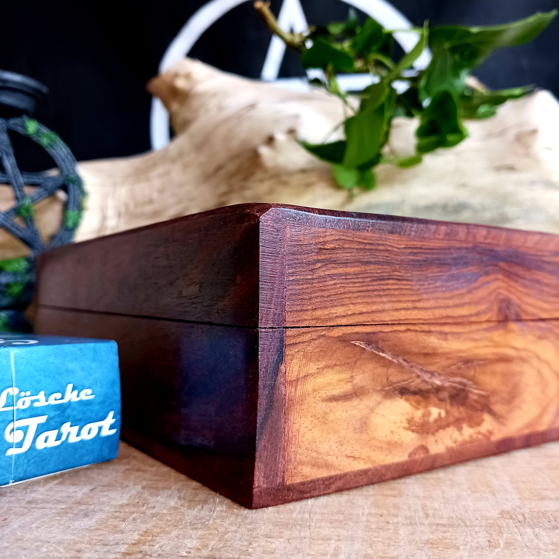 Wooden Sheesham Tarot Card Box