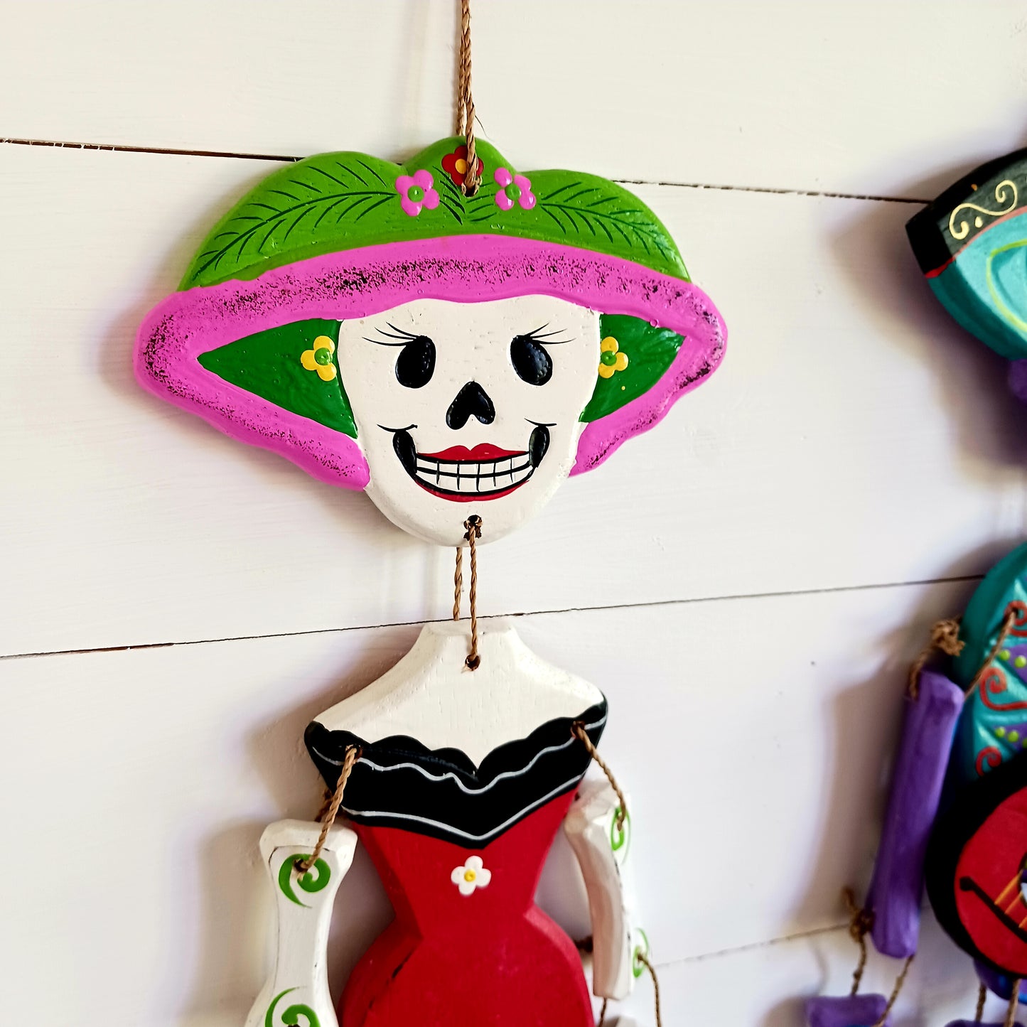 Mexican Day of the Dead Lady | Wall Hanging