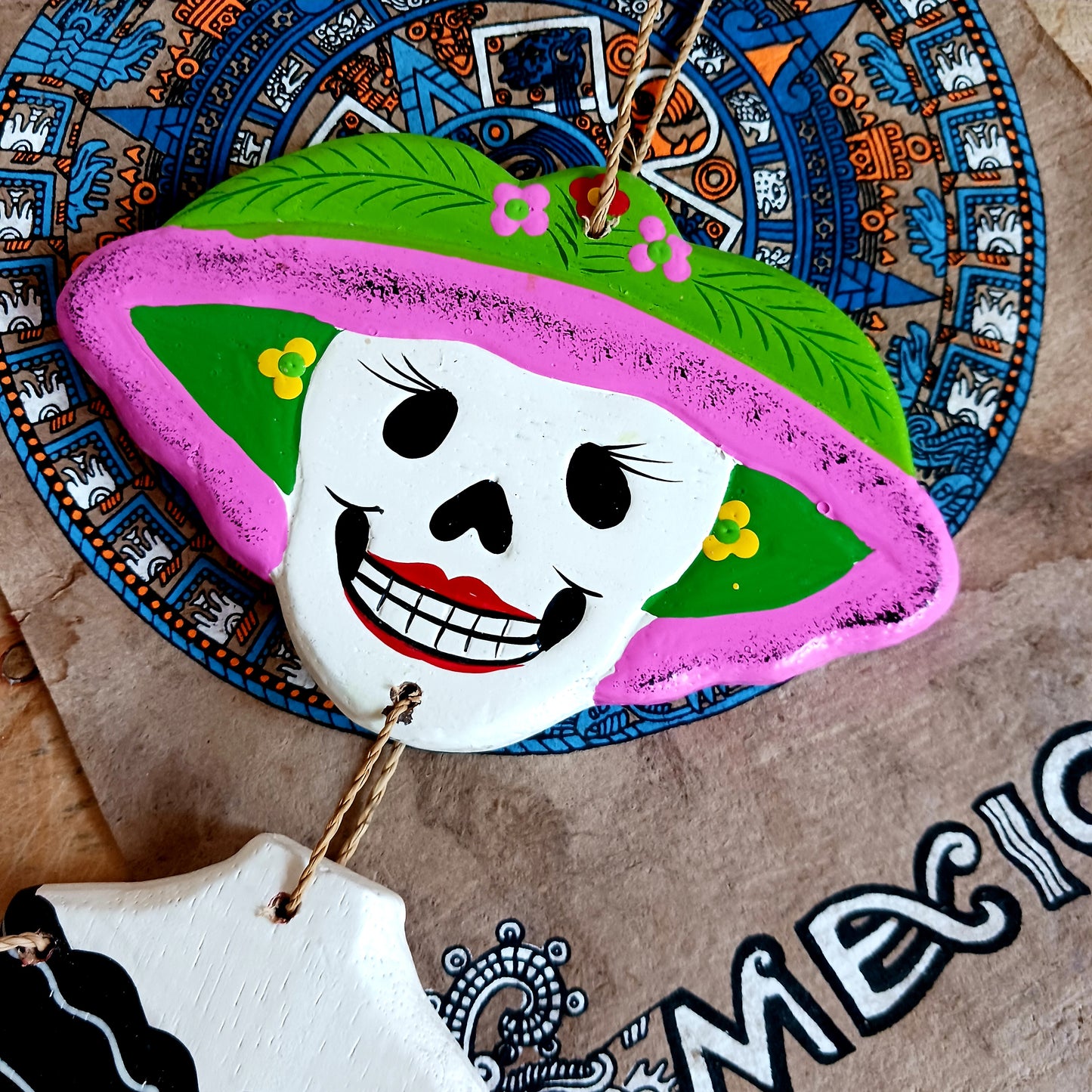 Mexican Day of the Dead Lady | Wall Hanging