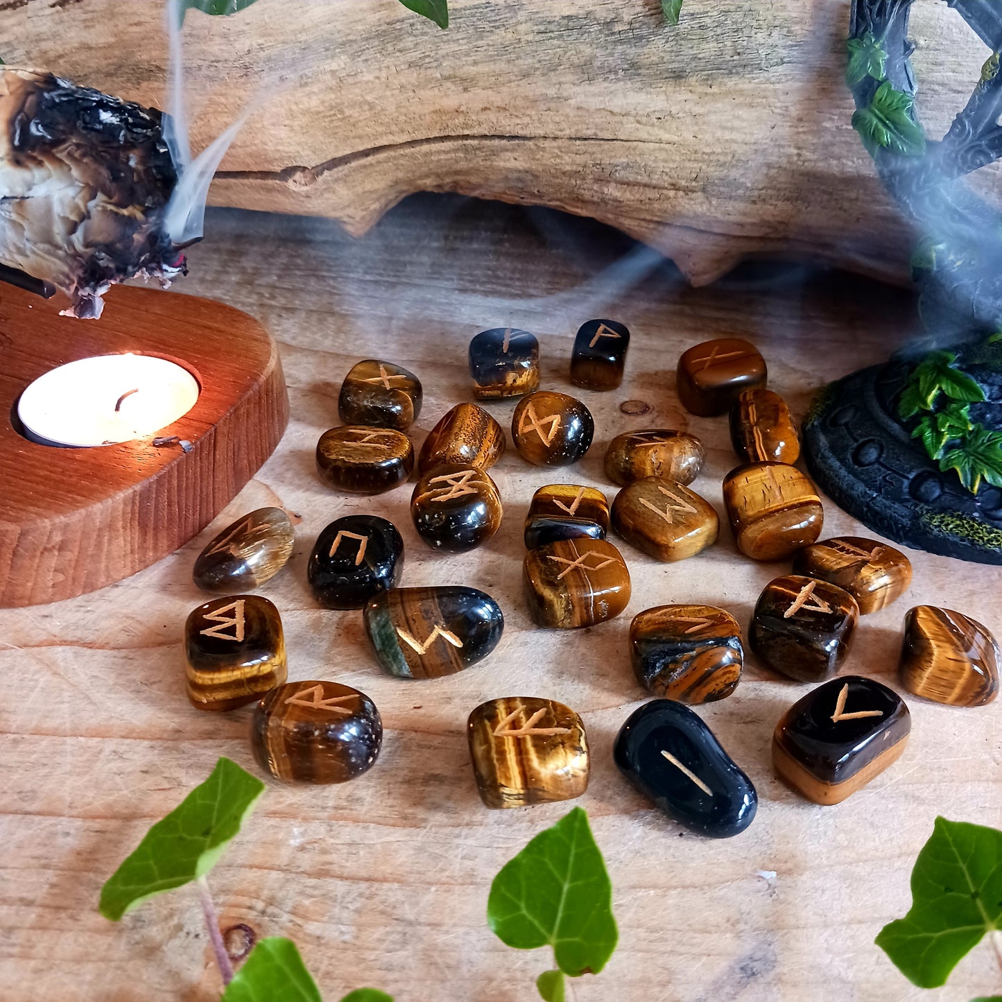 Runes Stone Set | Tiger's Eye